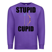 Purple Stupid Cupid Premium Sweatshirt - Bettercallsaul