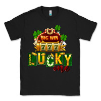 Black St. Patrick's lucky one Classic Tee - FaDigitalArtStudio