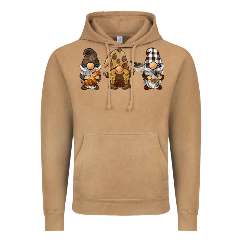 Coffee Gnomes Vintage Hoodie by BarkalooDesign | Teevron