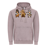 Vintage Zinc coffee gnomes Vintage Hoodie - BarkalooDesign