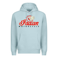 Blue Mist motorcycle racing indian Premium Hoodie - linhVisuals