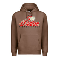 Chestnut motorcycle racing indian Premium Hoodie - linhVisuals