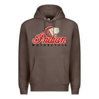 Coffee motorcycle racing indian Premium Hoodie - linhVisuals