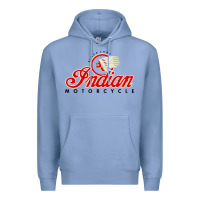 Colony Blue motorcycle racing indian Premium Hoodie - linhVisuals
