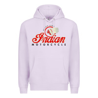 Lilac motorcycle racing indian Premium Hoodie - linhVisuals