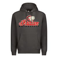 Smoke motorcycle racing indian Premium Hoodie - linhVisuals