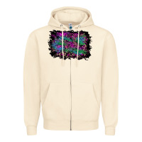 Sandshell halloween background Zipper Hoodie - RanaPortraitStore