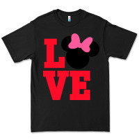 Black Minnie Mouse Premium Tee - CowhideDigitalArt
