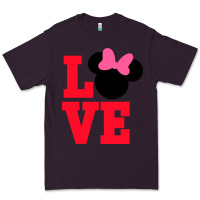 Plum Minnie Mouse Premium Tee - CowhideDigitalArt