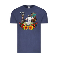 Vintage Denim farm life sheep Vintage Tee - SublimationCraftShop