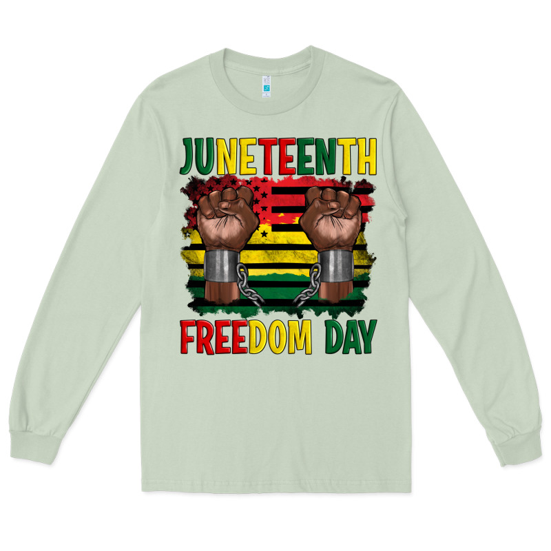 Juneteenth Freedom Day Long Sleeve Tee by Artiststas | Teevron