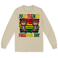 Mushroom juneteenth freedom day Long Sleeve Tee - Artiststas