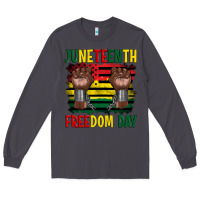 Smoke juneteenth freedom day Long Sleeve Tee - Artiststas