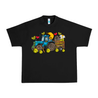 Black softball tractor Urban Heavy Tee - SublimationCraftShop