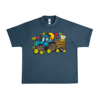 Midnight Navy softball tractor Urban Heavy Tee - SublimationCraftShop