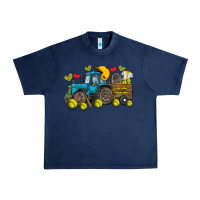 Navy softball tractor Urban Heavy Tee - SublimationCraftShop