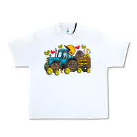 White softball tractor Urban Heavy Tee - SublimationCraftShop