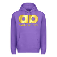 Purple allied artists pictures Premium Hoodie - linhVisuals