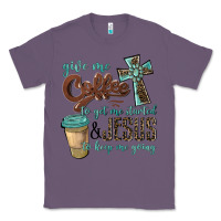 Lavender give me coffee to get me started & jesus to keep me going Classic Tee - BarkalooDesign