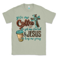 Matcha give me coffee to get me started & jesus to keep me going Classic Tee - BarkalooDesign