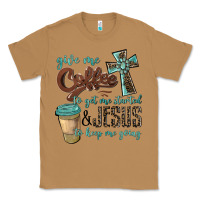 Toasted Coconut give me coffee to get me started & jesus to keep me going Classic Tee - BarkalooDesign