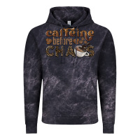Cloud Black caffeine before chaos Vintage Hoodie - BarkalooDesign