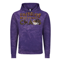 Cloud Purple caffeine before chaos Vintage Hoodie - BarkalooDesign