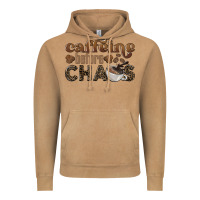 Vintage Camel caffeine before chaos Vintage Hoodie - BarkalooDesign