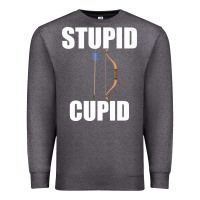 Charcoal Heather Studip Cupid Premium Sweatshirt - Bettercallsaul