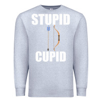 Heather Grey Studip Cupid Premium Sweatshirt - Bettercallsaul