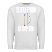Oatmeal Heather Studip Cupid Premium Sweatshirt - Bettercallsaul