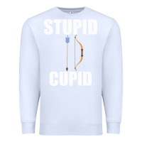 White Studip Cupid Premium Sweatshirt - Bettercallsaul