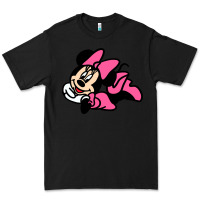 Black Minnie Mouse Premium Tee - CowhideDigitalArt