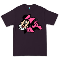 Plum Minnie Mouse Premium Tee - CowhideDigitalArt