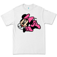 White Minnie Mouse Premium Tee - CowhideDigitalArt