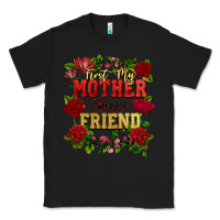 Black First my mother forever my friend Mother's Day Classic Tee - FaDigitalArtStudio