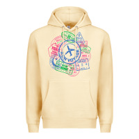 Pina Colada bon voyage travel stamp t shirt Premium Hoodie - linhVisuals
