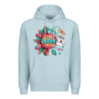 Blue Mist western clerk medical instruments Premium Hoodie - BarkalooDesign