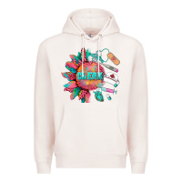 Pale Pink western clerk medical instruments Premium Hoodie - BarkalooDesign