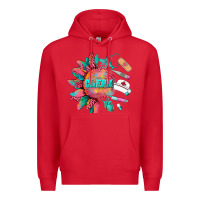 Red western clerk medical instruments Premium Hoodie - BarkalooDesign
