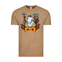 Vintage Coffee farm life sheep Vintage Tee - SublimationCraftShop