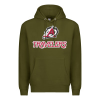 Army Green arkansas travelers Premium Hoodie - linhVisuals