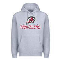 Heather Grey arkansas travelers Premium Hoodie - linhVisuals