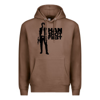 Chestnut han shot first Premium Hoodie - linhVisuals