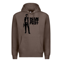 Coffee han shot first Premium Hoodie - linhVisuals