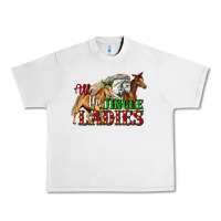 Lunar Rock all the jingle ladies christmas horses Urban Heavy Tee - LillyAllenDesigns