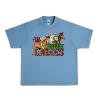 Pebble Blue all the jingle ladies christmas horses Urban Heavy Tee - LillyAllenDesigns