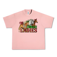 Salmon all the jingle ladies christmas horses Urban Heavy Tee - LillyAllenDesigns