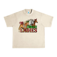 Sandshell all the jingle ladies christmas horses Urban Heavy Tee - LillyAllenDesigns
