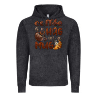 Vintage Black coffee is a hug in a mug Vintage Hoodie - BarkalooDesign